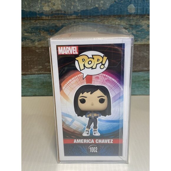 SAM RAIMI Signed Funko POP Doctor Strange Multiverse Madness America Chavez COA - Picture 4 of 6